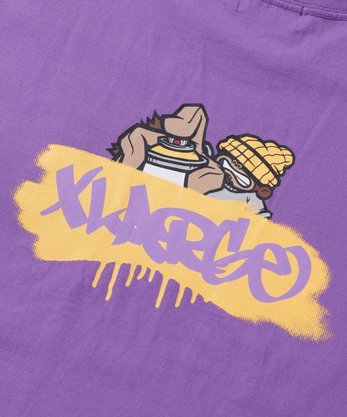 XLARGE(エクストララージ)の「BOMB S/S TEE(Tシャツ/カットソー・メンズ・ホワイト/ブラック/パープル・S/M/L/XL)」の14枚目の写真