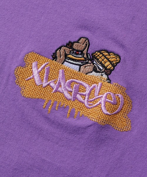 XLARGE(エクストララージ)の「BOMB S/S TEE(Tシャツ/カットソー・メンズ・ホワイト/ブラック/パープル・S/M/L/XL)」の16枚目の写真