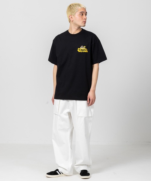 XLARGE(エクストララージ)の「BOMB S/S TEE(Tシャツ/カットソー・メンズ・ホワイト/ブラック/パープル・S/M/L/XL)」の4枚目の写真