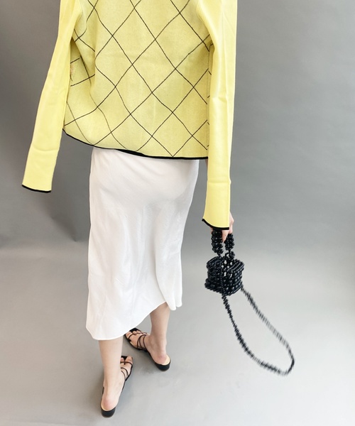 【FRONT ROW SHOP】フラワーストラップ ミニバッグ edit for lulu FRONTROWSHOPフラワーストラップミニバッグ