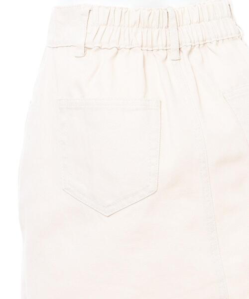 INGNI（イング）の「台形スカート／C（デニムスカート・レディース・インディゴブルー/アイボリー/ブラック・FREE）」の9枚目の写真