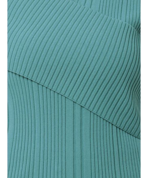 LAGUNAMOON（ラグナムーン）の「アシンメトリーショルダーニットプルオーバー（ニット/セーター・レディース・ブラック/ターコイズブルー/ベージュ・FREE）」の15枚目の写真