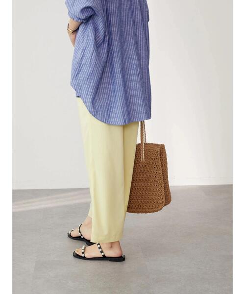 AMERICAN HOLIC(アメリカンホリック)の「ドロストとろみワイドパンツ2(その他パンツ・レディース・ライトイエロー・M/S/L)」の21枚目の写真
