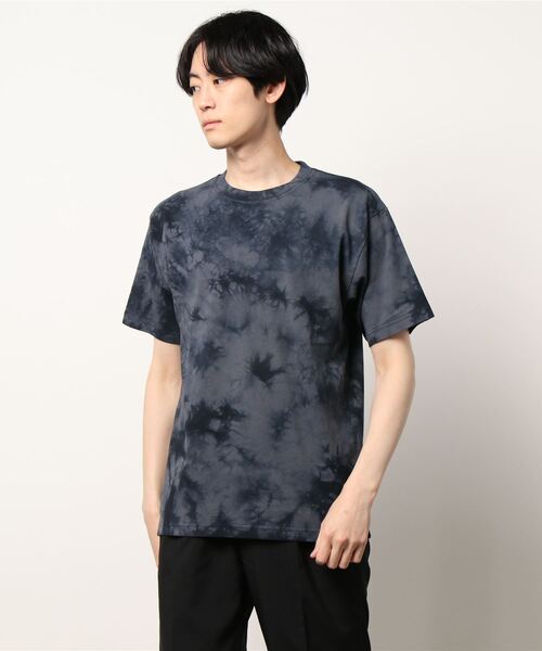 TRUSS(トラス)の「TRUSS /CROSS&STITCH / タイダイTシャツ / TDT-148(Tシャツ/カットソー・メンズ・ピンク/ブラック/オレンジ/ネイビー・X-LARGE/XX-LARGE/LARGE/MEDIUM)」の2枚目の写真
