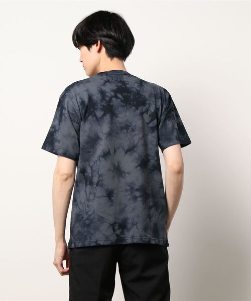 TRUSS(トラス)の「TRUSS /CROSS&STITCH / タイダイTシャツ / TDT-148(Tシャツ/カットソー・メンズ・ピンク/ブラック/オレンジ/ネイビー・X-LARGE/XX-LARGE/LARGE/MEDIUM)」の6枚目の写真