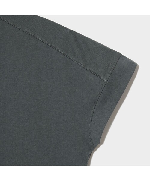 AIGLE（エーグル）の「吸水速乾 フレンチスリーブTシャツ（Tシャツ/カットソー・レディース・ダークグリーン/ホワイト/エメラルド・M/L/S）」の12枚目の写真