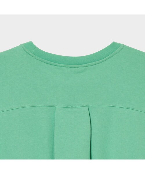 AIGLE（エーグル）の「吸水速乾 フレンチスリーブTシャツ（Tシャツ/カットソー・レディース・ダークグリーン/ホワイト/エメラルド・M/L/S）」の16枚目の写真