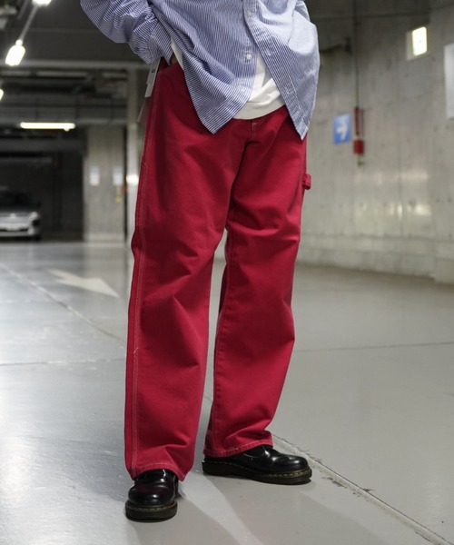 Wrangler（ラングラー）の「Wrangler/ラングラー/PAINTER PANTS/ペインターパンツ（その他パンツ・メンズ・ライトブルー/ブラック/ブラウン/ダークグリーン/ネイビー/グレー/レッド/パープル/グリーン/ブルー系その他/インディゴブルー/その他/アイボリー/クリアレッド/ワイン/マスタード・SMALL/MEDIUM/X-LARGE/X-SMALL/LARGE）」の14枚目の写真