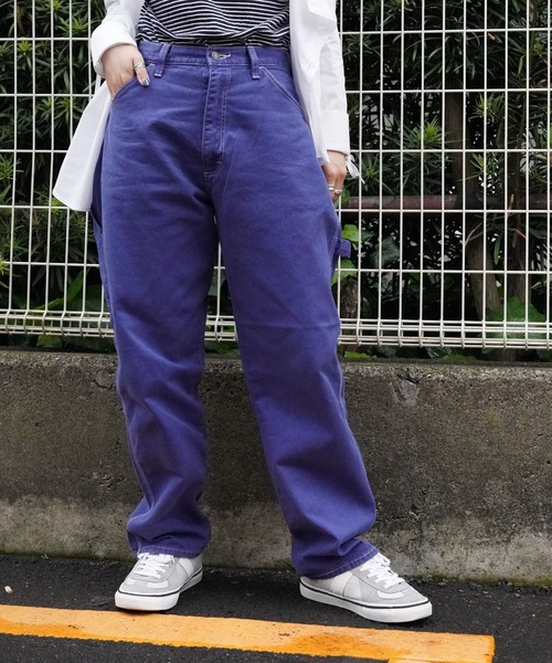 Wrangler（ラングラー）の「Wrangler/ラングラー/PAINTER PANTS/ペインターパンツ（その他パンツ・メンズ・ライトブルー/ブラック/ブラウン/ダークグリーン/ネイビー/グレー/レッド/パープル/グリーン/ブルー系その他/インディゴブルー/その他/アイボリー/クリアレッド/ワイン/マスタード・SMALL/MEDIUM/X-LARGE/X-SMALL/LARGE）」の8枚目の写真