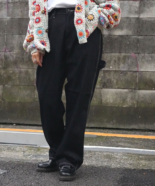 Wrangler（ラングラー）の「Wrangler/ラングラー/PAINTER PANTS/ペインターパンツ（その他パンツ・メンズ・ライトブルー/ブラック/ブラウン/ダークグリーン/ネイビー/グレー/レッド/パープル/グリーン/ブルー系その他/インディゴブルー/その他/アイボリー/クリアレッド/ワイン/マスタード・SMALL/MEDIUM/X-LARGE/X-SMALL/LARGE）」の9枚目の写真