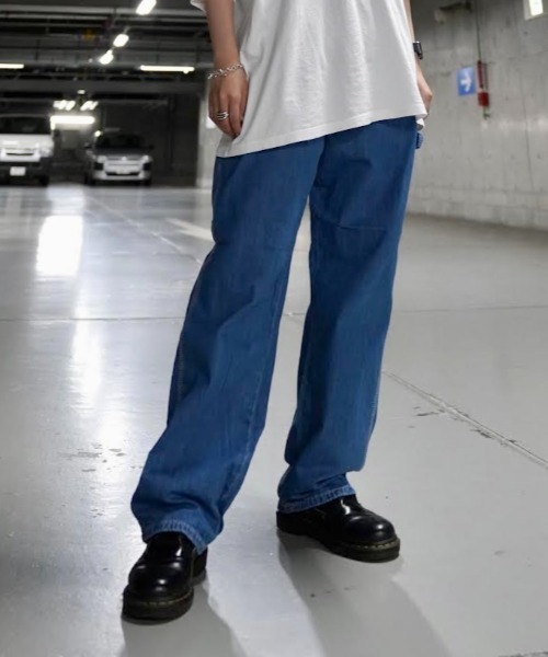 Wrangler（ラングラー）の「Wrangler/ラングラー/PAINTER PANTS/ペインターパンツ（その他パンツ・メンズ・ライトブルー/ブラック/ブラウン/ダークグリーン/ネイビー/グレー/レッド/パープル/グリーン/ブルー系その他/インディゴブルー/その他/アイボリー/クリアレッド/ワイン/マスタード・SMALL/MEDIUM/X-LARGE/X-SMALL/LARGE）」の7枚目の写真