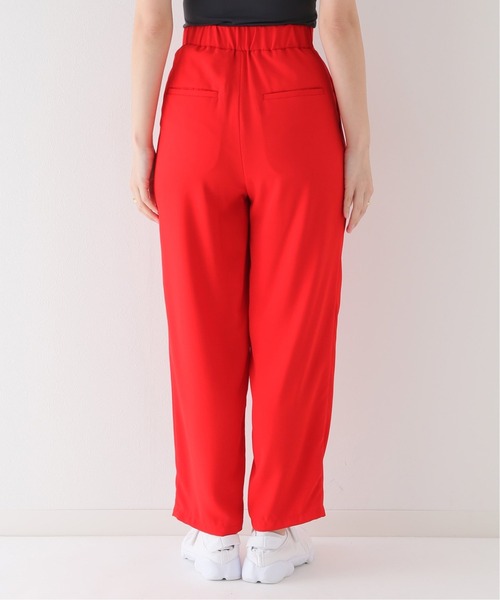 JOURNAL STANDARD relume(ジャーナルスタンダード レリューム)の「ジョーゼットテーパードパンツ(その他パンツ・レディース・ブラック/ベージュ/レッド・38/36)」の14枚目の写真