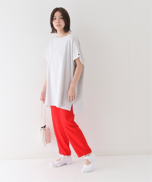 JOURNAL STANDARD relume(ジャーナルスタンダード レリューム)の「ジョーゼットテーパードパンツ(その他パンツ・レディース・ブラック/ベージュ/レッド・38/36)」の4枚目の写真