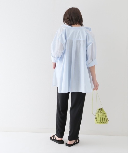 JOURNAL STANDARD relume(ジャーナルスタンダード レリューム)の「ジョーゼットテーパードパンツ(その他パンツ・レディース・ブラック/ベージュ/レッド・38/36)」の22枚目の写真
