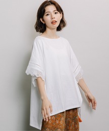 refinedworks | レース付きポンチョ(Tシャツ/カットソー)
