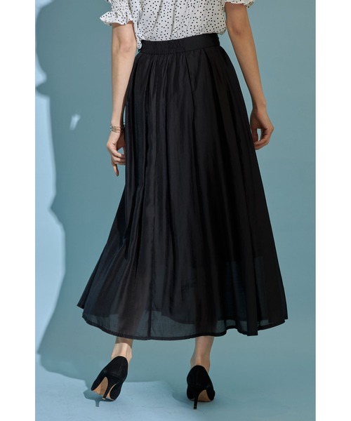 &. NOSTALGIA（アンドドットノスタルジア）の「《harさんコラボ》シアータックフレアスカート（スカート・レディース・ブラック/グリーン/ピンク系その他/ダークオレンジ・FREE）」の20枚目の写真