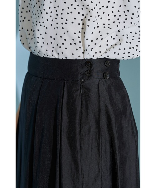 &. NOSTALGIA（アンドドットノスタルジア）の「《harさんコラボ》シアータックフレアスカート（スカート・レディース・ブラック/グリーン/ピンク系その他/ダークオレンジ・FREE）」の18枚目の写真