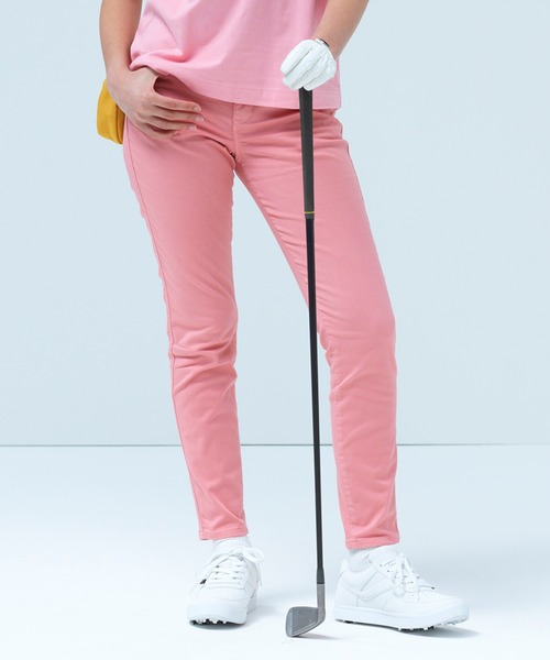 Lee(リー)の「Lee/リー【Lee GOLF】ストレッチスキニーパンツ(その他パンツ・レディース・ピンク/ホワイト/ブラック/ブルー/オレンジ/グリーン・SMALL/X-SMALL/MEDIUM)」の6枚目の写真