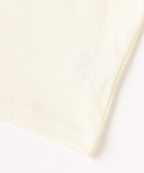 petit main（プティマイン）の「【オーガビッツ】リンガーロゴTシャツ（Tシャツ/カットソー・キッズ・ピンク/ブルー/ライトベージュ/アイボリー・110cm/120cm/80ｃｍ/100cm/130cm/90cm）」の9枚目の写真