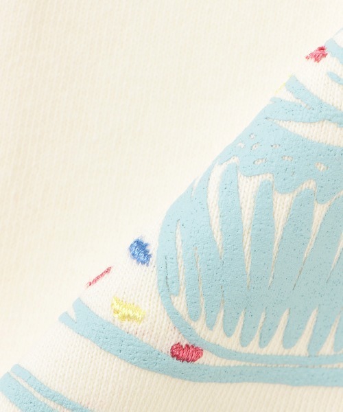 petit main（プティマイン）の「【オーガビッツ】リンガーロゴTシャツ（Tシャツ/カットソー・キッズ・ピンク/ブルー/ライトベージュ/アイボリー・110cm/120cm/80ｃｍ/100cm/130cm/90cm）」の12枚目の写真