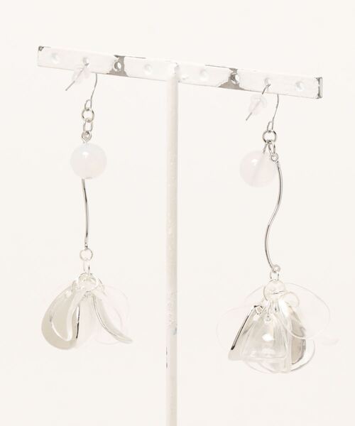 tone（トーン）の「【Agaro】No.93　天然石　大きめ　サージカルステンレス　樹脂　ピアス(MA)（ピアス（両耳用）・レディース・シルバー/ゴールド系その他/ベージュ/その他/その他1/その他2/ゴールド系1/その他4/その他3/その他5/その他6/その他7/その他8/その他9/その他10・FREE）」の21枚目の写真