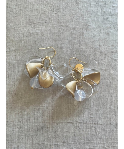 tone（トーン）の「【Agaro】No.93　天然石　大きめ　サージカルステンレス　樹脂　ピアス(MA)（ピアス（両耳用）・レディース・シルバー/ゴールド系その他/ベージュ/その他/その他1/その他2/ゴールド系1/その他4/その他3/その他5/その他6/その他7/その他8/その他9/その他10・FREE）」の8枚目の写真