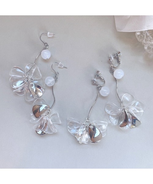 tone（トーン）の「【Agaro】No.93　天然石　大きめ　サージカルステンレス　樹脂　ピアス(MA)（ピアス（両耳用）・レディース・シルバー/ゴールド系その他/ベージュ/その他/その他1/その他2/ゴールド系1/その他4/その他3/その他5/その他6/その他7/その他8/その他9/その他10・FREE）」の20枚目の写真