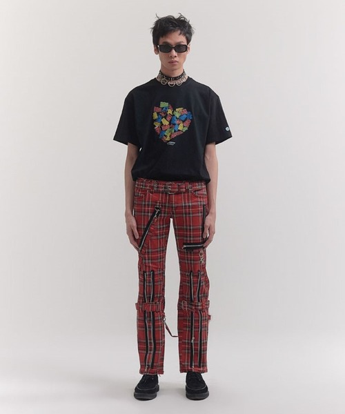 NICE GHOST CLUB(ナイスゴーストクラブ)の「【UNISEX】niceghostclub/HEART GUMMY T 2297825(Tシャツ/カットソー・レディース・ホワイト/ブラック・SMALL/MEDIUM/LARGE)」の6枚目の写真