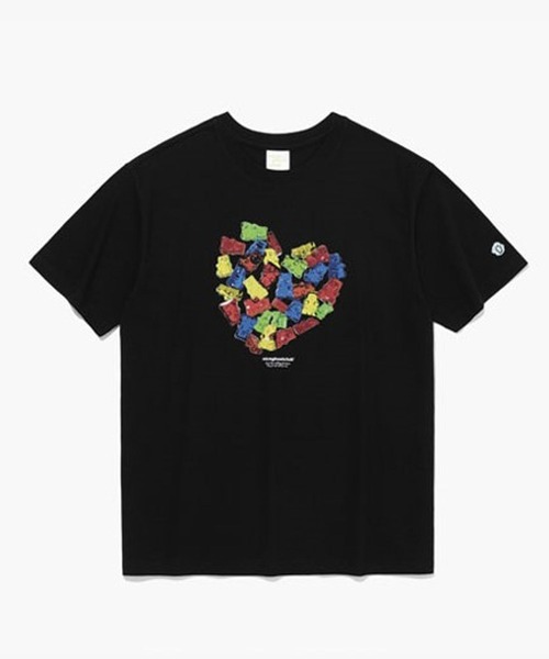 NICE GHOST CLUB(ナイスゴーストクラブ)の「【UNISEX】niceghostclub/HEART GUMMY T 2297825(Tシャツ/カットソー・レディース・ホワイト/ブラック・SMALL/MEDIUM/LARGE)」の9枚目の写真