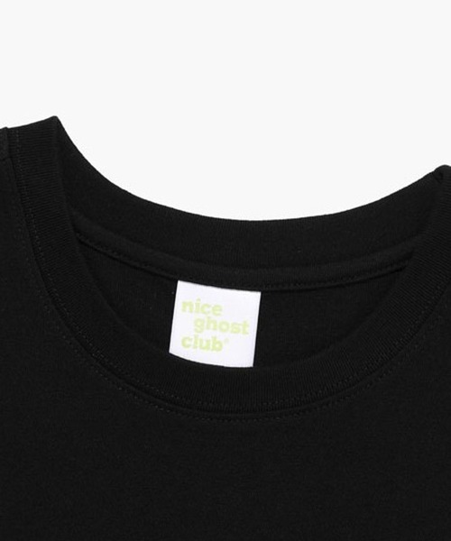 NICE GHOST CLUB(ナイスゴーストクラブ)の「【UNISEX】niceghostclub/HEART GUMMY T 2297825(Tシャツ/カットソー・レディース・ホワイト/ブラック・SMALL/MEDIUM/LARGE)」の11枚目の写真
