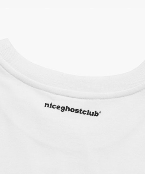 NICE GHOST CLUB(ナイスゴーストクラブ)の「【UNISEX】niceghostclub/HEART GUMMY T 2297825(Tシャツ/カットソー・レディース・ホワイト/ブラック・SMALL/MEDIUM/LARGE)」の22枚目の写真