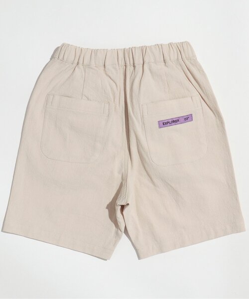 BREEZE by saori（ブリーズバイサオリ）の「WEB限定 タックショートパンツ 【BREEZE by saori】（その他パンツ・キッズ・ブラック/カーキ/ベージュ・120/150/140/130/90/100/110）」の11枚目の写真