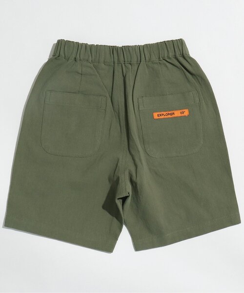 BREEZE by saori（ブリーズバイサオリ）の「WEB限定 タックショートパンツ 【BREEZE by saori】（その他パンツ・キッズ・ブラック/カーキ/ベージュ・120/150/140/130/90/100/110）」の9枚目の写真