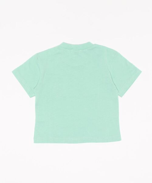BABYDOLL（ベビードール）の「親子お揃い 夏モチーフ刺繍Tシャツ 6833K（Tシャツ/カットソー・キッズ・ホワイト/チャコールグレー/ライトブルー/パープル/ストーン/ライトイエロー/チェリーピンク/ライトグリーン系1・80ｃｍ/90cm/110cm/100cm/120cm/130cm/140cm/150cm）」の9枚目の写真