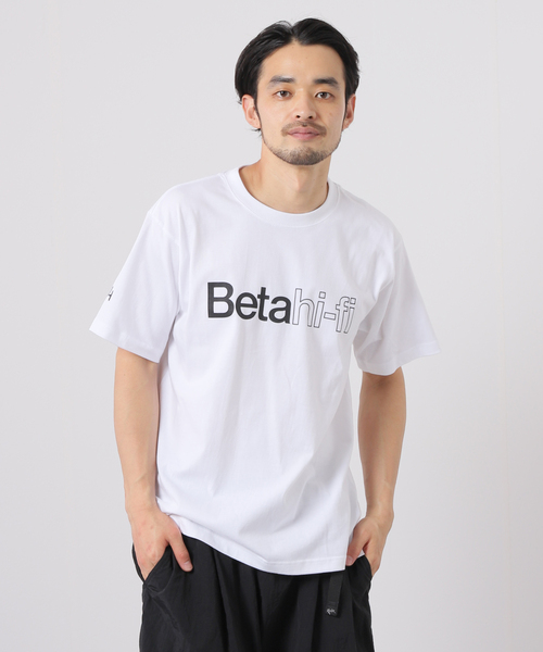 ULTRA HEAVY (ウルトラヘビー)の「【ULTRA HEAVY/ウルトラヘビー】Beta-HiFi(Tシャツ/カットソー・メンズ・ホワイト/グリーン・X-LARGE/LARGE)」の1枚目の写真