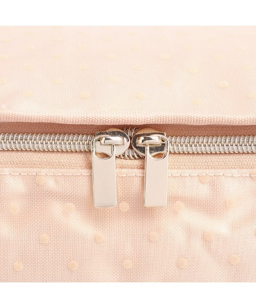 Jewelna Rose(ジュエルナローズ)の「ラウンジアクセサリー インナーケースM(ポーチ・レディース・ブラック/ピンクベージュ・FREE)」の5枚目の写真