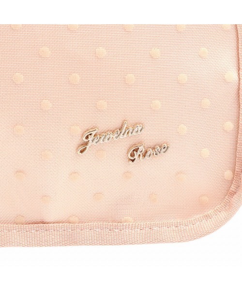 Jewelna Rose(ジュエルナローズ)の「ラウンジアクセサリー インナーケースM(ポーチ・レディース・ブラック/ピンクベージュ・FREE)」の9枚目の写真