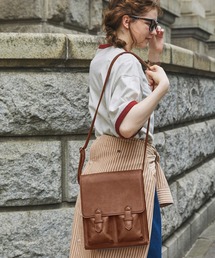 MONO-MART LADY'S | ヴィンテージライク スクエアショルダーバック(ショルダーバッグ)