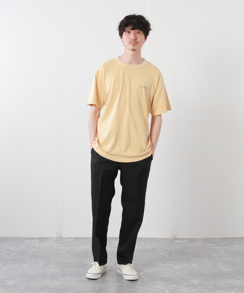 SALVAGE PUBLIC(サルベージパブリック)の「【SALVAGE PUBLIC/サルベージパブリック×DESMOND×JS】別注 プリントTシャツI(Tシャツ/カットソー・メンズ・グリーン/タン・MEDIUM/LARGE)」の9枚目の写真