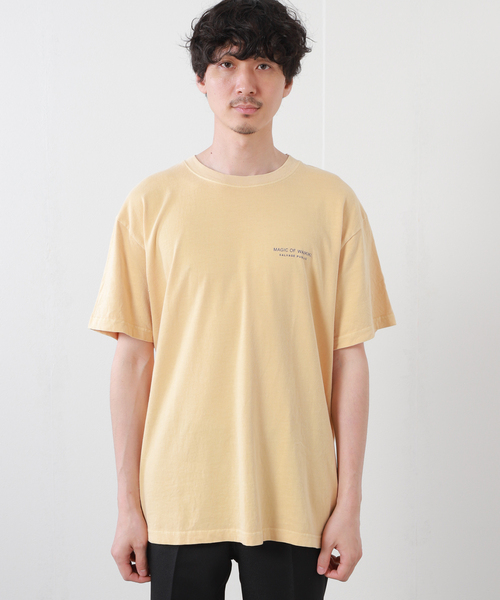 SALVAGE PUBLIC(サルベージパブリック)の「【SALVAGE PUBLIC/サルベージパブリック×DESMOND×JS】別注 プリントTシャツI(Tシャツ/カットソー・メンズ・グリーン/タン・MEDIUM/LARGE)」の12枚目の写真