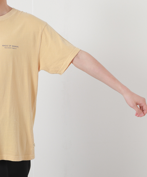 SALVAGE PUBLIC(サルベージパブリック)の「【SALVAGE PUBLIC/サルベージパブリック×DESMOND×JS】別注 プリントTシャツI(Tシャツ/カットソー・メンズ・グリーン/タン・MEDIUM/LARGE)」の21枚目の写真