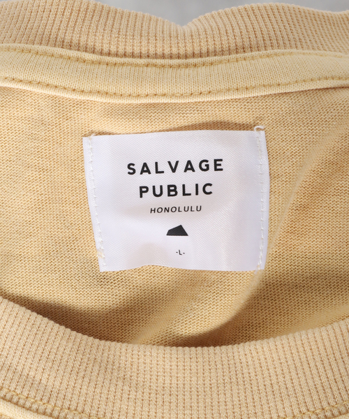 SALVAGE PUBLIC(サルベージパブリック)の「【SALVAGE PUBLIC/サルベージパブリック×DESMOND×JS】別注 プリントTシャツI(Tシャツ/カットソー・メンズ・グリーン/タン・MEDIUM/LARGE)」の22枚目の写真