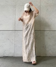 AMAIL | See-through flower dress(ワンピース)