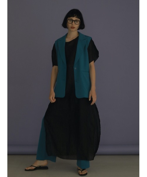 AMAIL（アマイル）の「See-through flower dress（ワンピース・レディース・ブラック/ベージュ・FREE）」の16枚目の写真