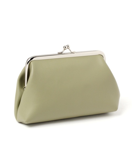 GLOBAL WORK（グローバルワーク）の「口金ポーチ/一部店舗限定/344096（ポーチ・レディース・ブラック/シルバー/ゴールド/パープル系その他2/カーキ・FREE）」の2枚目の写真