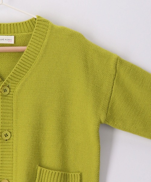ROPE' PICNIC（ロペピクニック）の「【BOYS】カーディガン（カーディガン/ボレロ・キッズ・ブラック/イエロー系その他・110/120/130/140/150）」の5枚目の写真