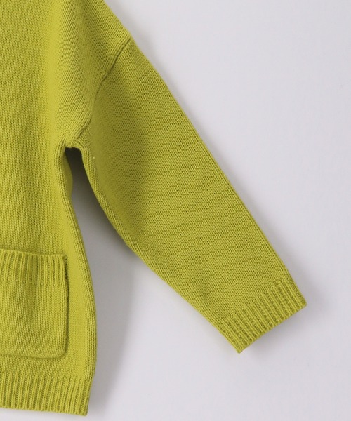 ROPE' PICNIC（ロペピクニック）の「【BOYS】カーディガン（カーディガン/ボレロ・キッズ・ブラック/イエロー系その他・110/120/130/140/150）」の6枚目の写真