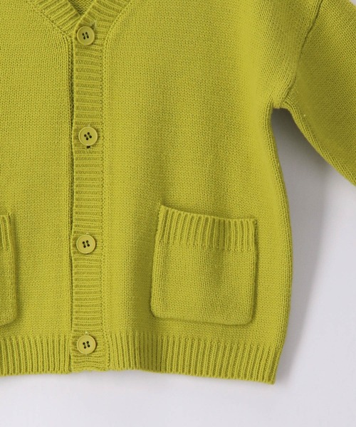 ROPE' PICNIC（ロペピクニック）の「【BOYS】カーディガン（カーディガン/ボレロ・キッズ・ブラック/イエロー系その他・110/120/130/140/150）」の7枚目の写真