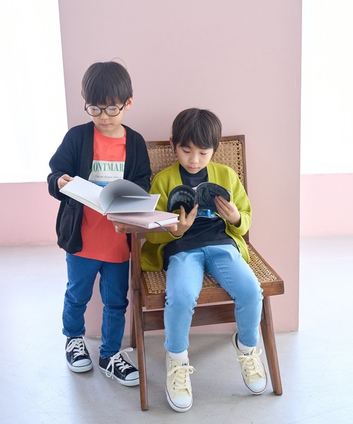 ROPE' PICNIC（ロペピクニック）の「【BOYS】カーディガン（カーディガン/ボレロ・キッズ・ブラック/イエロー系その他・110/120/130/140/150）」の15枚目の写真