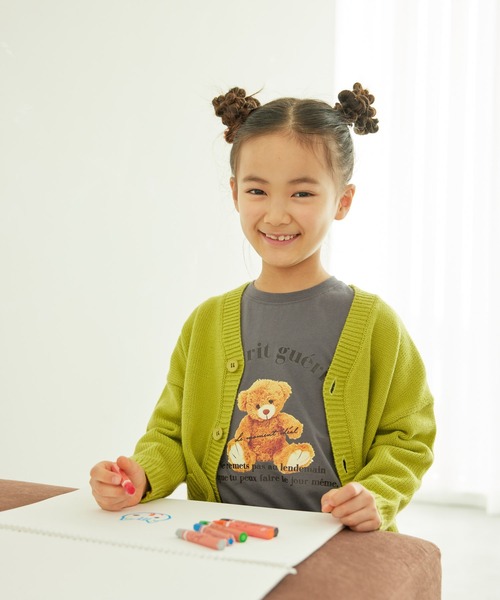 ROPE' PICNIC（ロペピクニック）の「【BOYS】カーディガン（カーディガン/ボレロ・キッズ・ブラック/イエロー系その他・110/120/130/140/150）」の18枚目の写真